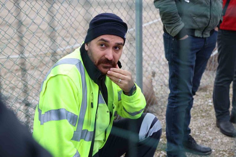 Toprak kayması esnasında olay yerinde bulunan bir işçi: “Biz olayı deprem sandık”