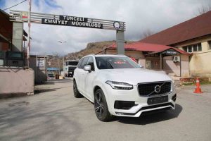 Interpol Europol Dairesi Başkanlığınca aranan araç Tunceli’de bulundu