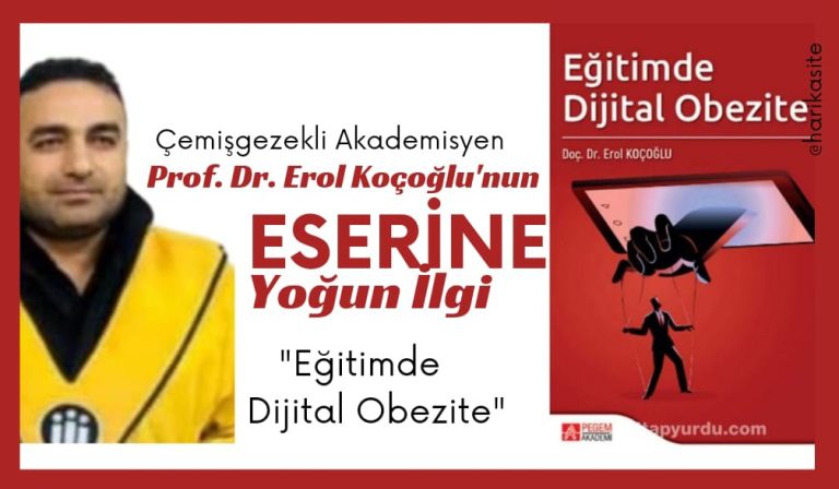 Çemişgezekli Akademisyen Prof.Dr. Erol Koçoğlu’nun eseri, uluslararası anlamda yoğun ilgi görüyor