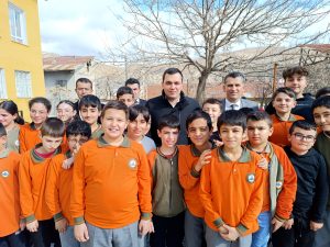 Çemişgezek Kaymakamı Cüneyt Zor öğrencilerle bir araya geldi