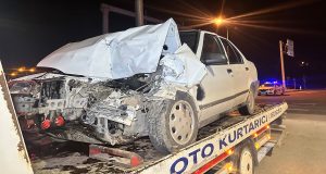 Elazığ’da meydana gelen trafik kazasında 3 kişi yaralandı