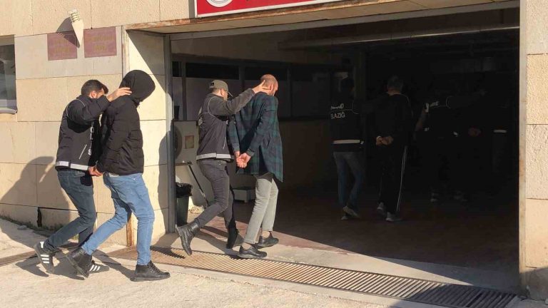 Elazığ’da 24 kilo eroin ele geçirildi. 4 kişi gözaltına alındı