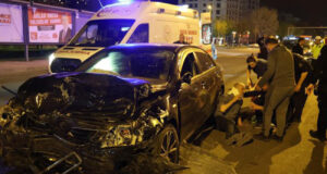 Elazığ’da meydana gelen feci kazada 2’si ağır 6 kişi yaralandı