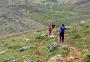 Tunceli’de dağda attan düşen kadın helikopterle hastaneye kaldırıldı