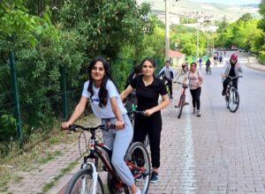 Çemişgezek’te bisiklet turu etkinliği düzenlendi