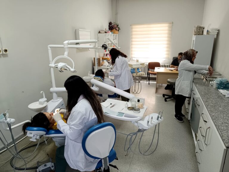 Çemişgezek’te, yaz nüfusu diş polikliniğinde yoğunluk oluşturdu