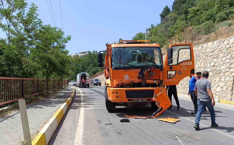 Tunceli’de meydana gelen trafik kazasında 1 kişi yaralandı
