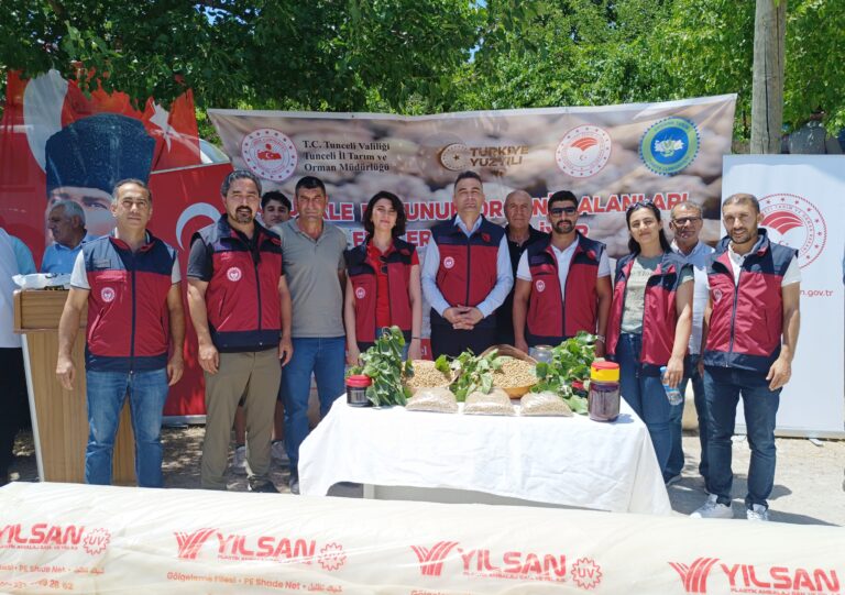 Ulukale dutu üreticilerine hasat filesi desteği