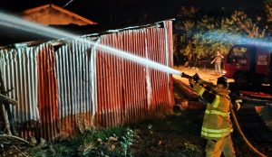 Pertek ilçesinde çıkan yangında 26 büyükbaş hayvan telef oldu