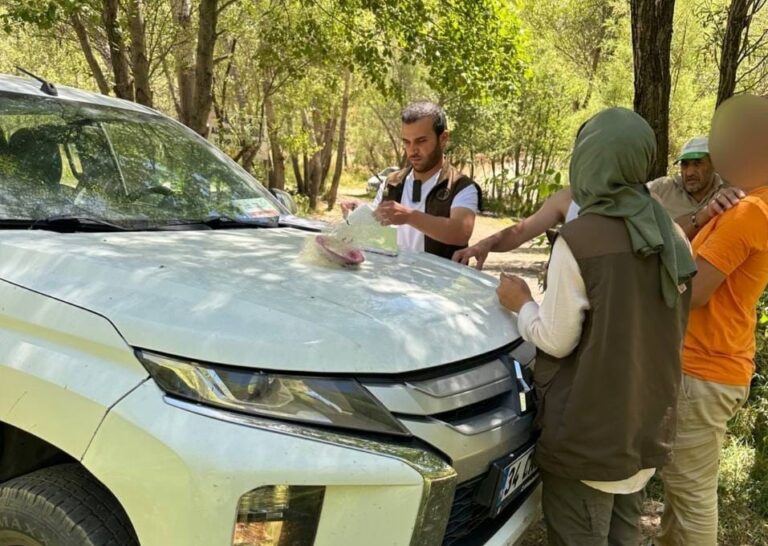 Munzur Vadisinde kaçak avcılık yapan 3 kişiye ceza