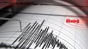 Elazığ’da 3.1 Büyüklüğünde Deprem