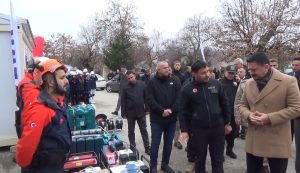Tunceli’de, depreme müdahale için donanımlı konteynerler oluşturuldu