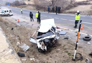 Elazığ’da meydana gelen trafik kazasında 1 kişi hayatını kaybetti