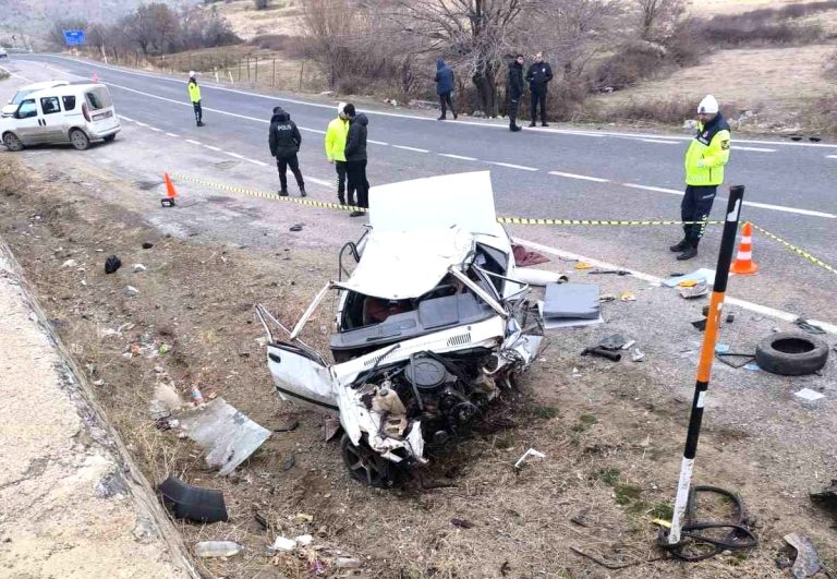 Elazığ’da meydana gelen trafik kazasında 1 kişi hayatını kaybetti