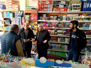 Başkan Belice, Çemişgezek ilçesinde esnaf ve vatandaşlarla buluştu