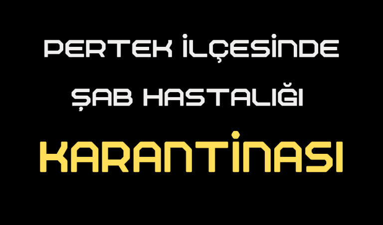 Tunceli’nin bir ilçesinde şab karantinası