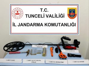 Tunceli’de 3 bin yıllık geçmişi bulunan sit alanında define aradılar: 3 kişi gözaltına alındı
