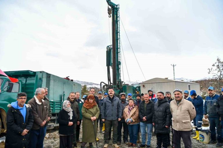 Tunceli Aktuluk mahallesi içme suyuna kavuşuyor