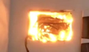 Pülümür’de bir evde çıkan yangın paniğe neden oldu