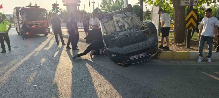 Elazığ’da trafik kazası: 2 kişi yaralandı