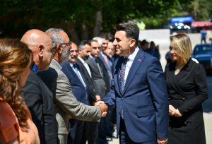 Tunceli’nin yeni valisi Şefik Aygöl görevine başladı