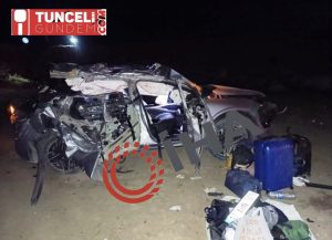 Çemişgezek ilçesinde trafik kazası: 4 yaralı