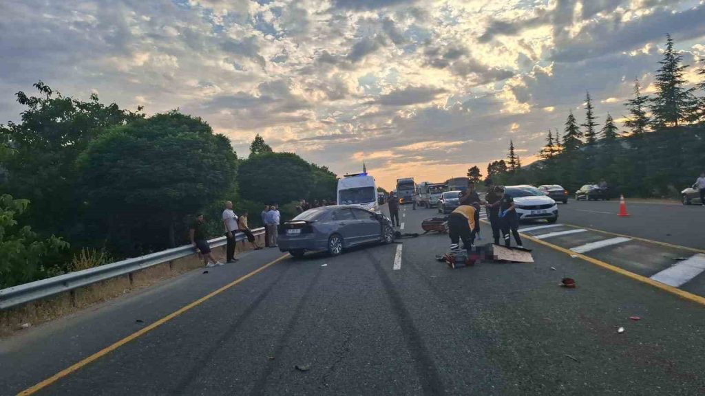 Elazığ’da trafik kazası: 1 kişi hayatını kaybetti, 1 kişi yaralandı