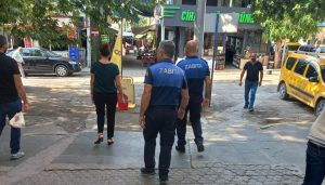 Tunceli’de kaldırım işgaline yönelik denetim: 9 esnafa para cezası