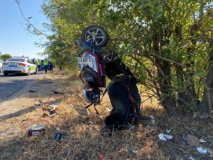 Elazığ’da aracın çarptığı motosikletin sürücüsü hayatını kaybetti