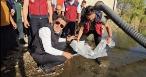 Tunceli’de “Su Kaynaklarının Balıklandırılması” Projesi