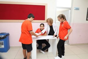 Tunceli’de öğrencilere Skolyoz taraması yapılmaya başlandı