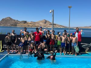 Pertek’teki proje ile çocuklar yüzmeyi öğrendi