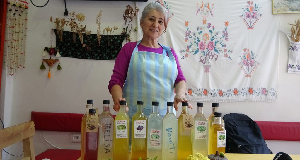Tunceli’nin dağlarından gelen şifa: yenilebilir her bitkiden sirke yapıyor