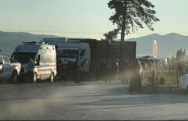 Elazığ’da motosiklet park halindeki kamyona çarptı. 1 kişi hayatını kaybetti. 1 kişi yaralandı