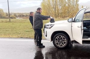 Tunceli’de kırmızı benekli alabalık avlayan şahsa ceza