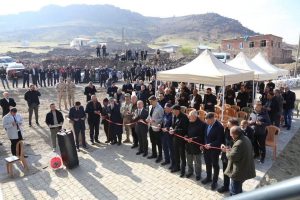 Pertek’te vatandaşların katkılarıyla yapılan Cami ibadete açıldı