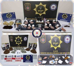 Elazığ’da uyuşturucu operasyonu: 19 tutuklama