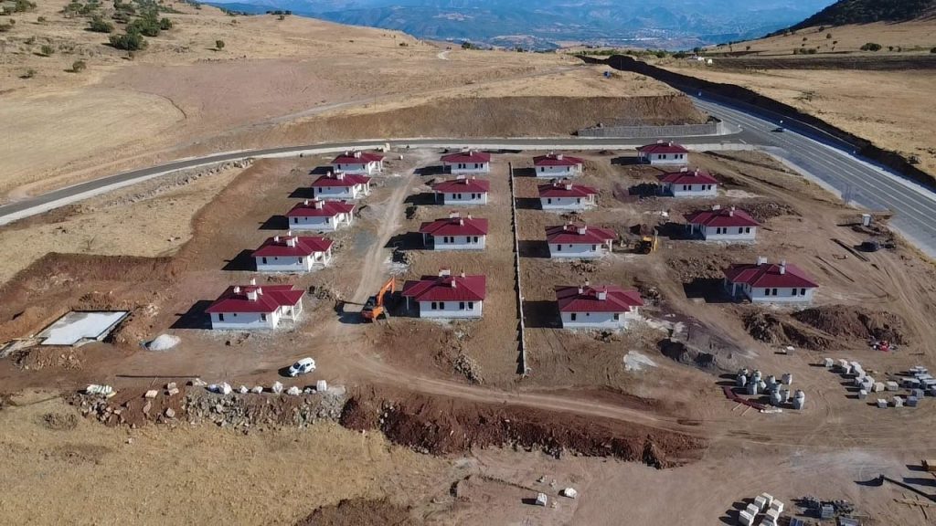 Tunceli’de deprem sonrası konut süreci hız kazandı