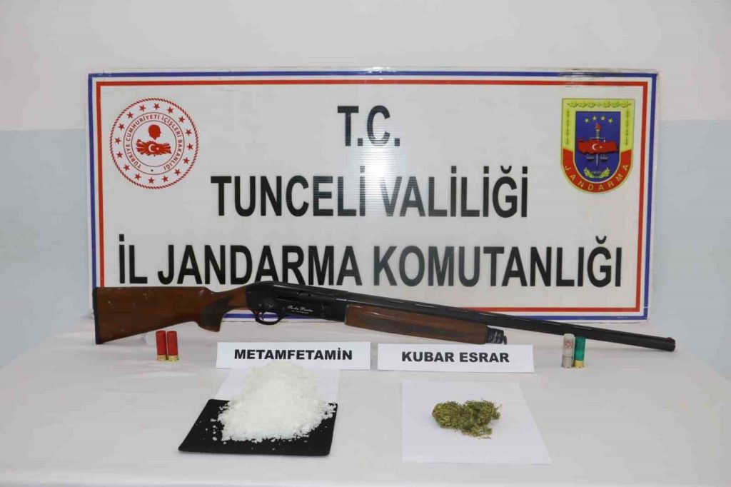 Tunceli’de uyuşturucu operasyonu: 4 tutuklama
