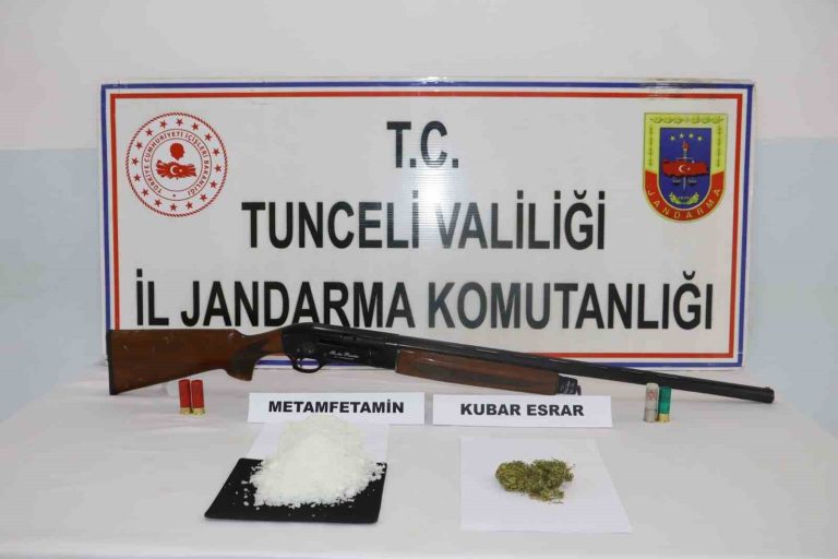 Tunceli’de uyuşturucu operasyonu: 4 tutuklama