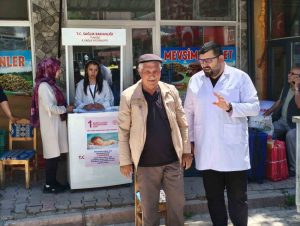 Çemişgezek’te vatandaşlara fiziksel sağlık taraması yapıldı