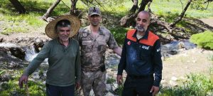 Pülümür ilçesinde mantar toplamak için araziye çıkıp kaybolan şahıs bulundu