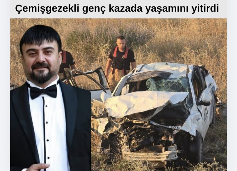 Çemişgezekli Genç Murat Gencer trafik kazasında yaşamını yitirdi