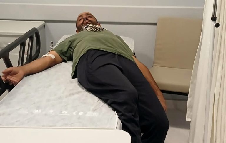 Ayı saldırısından kaçarken kayadan düştü: Hastanede tedavi altına alındı