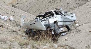 Elazığ’da otomobil uçurumdan yuvarlandı: 1 kişi hayatını kaybetti, 1 kişi yaralandı